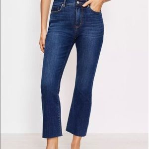 LOFT Dark Blue Ankle & Cropped Jeans